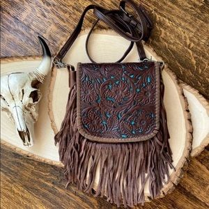 Fringe Mini Crossbody